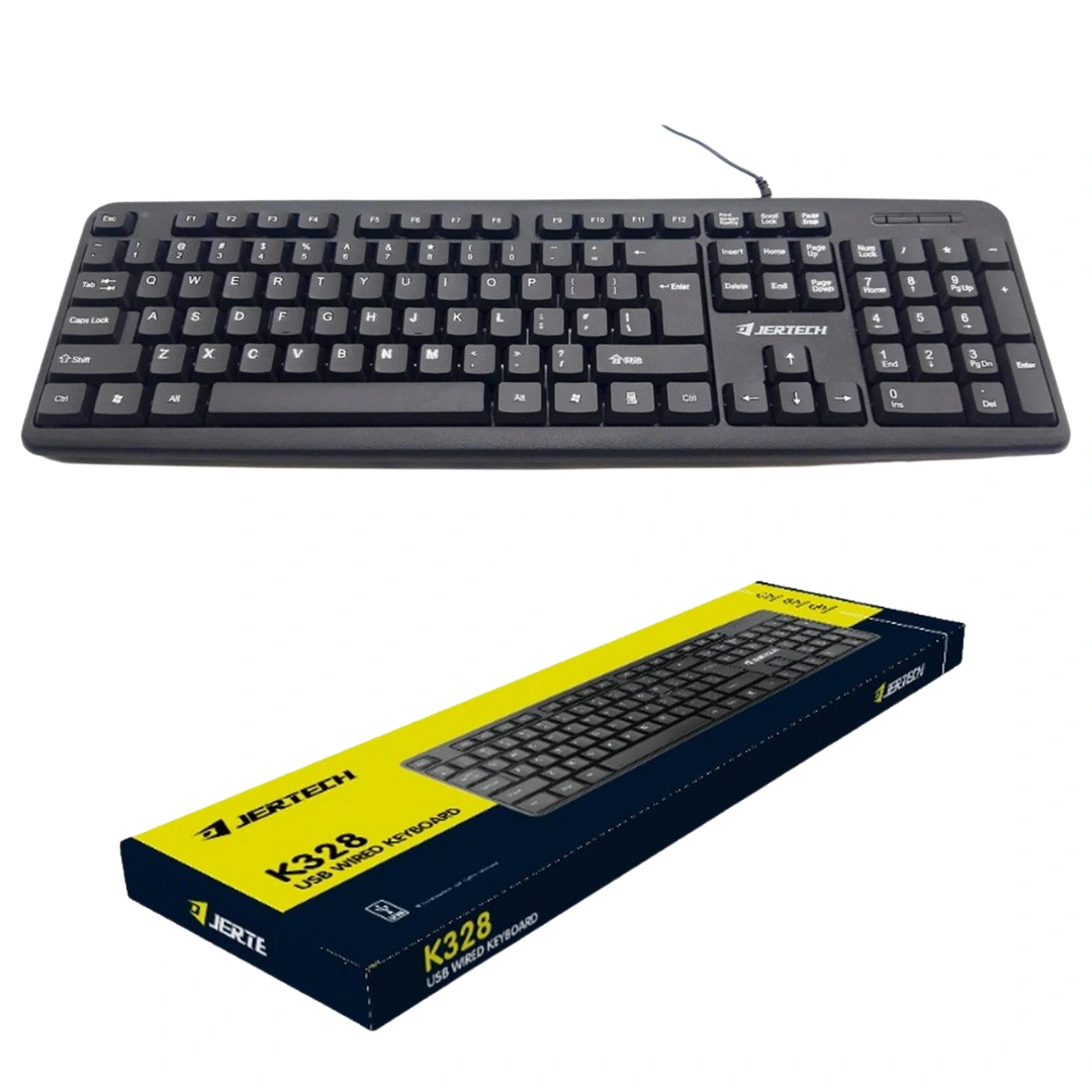JERTECH K328 USB სადენიანი კლავიატურა